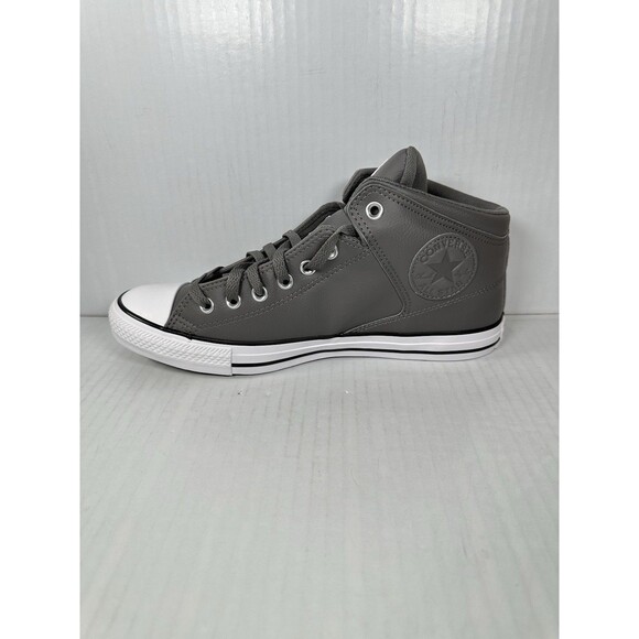 Size 10 Converse Chuck Taylor All Star High Street Mid Gray Shoes Mens A09524C - Picture 4 of 8